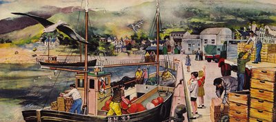 Un village de pêcheurs en Écosse - English School